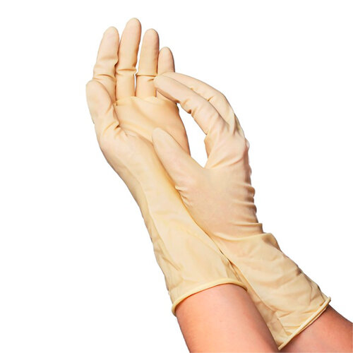 Медицинские латексные перчатки